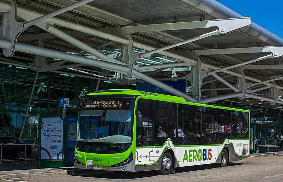 Автобус в Лиссабон из аэропорта