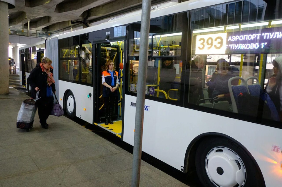 Автобус 39Э из Пулково